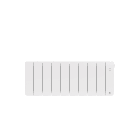 Thermor - Radiateur chaleur douce connecté Bilbao 4 bas 1000W Blanc brillant