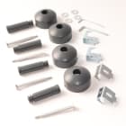 Thermor - pièce de rechange origine fabricant : kit fixations murales long ardoise