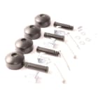 Thermor - pièce de rechange origine fabricant : kit fixations murales long carbone