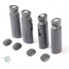 Thermor - pièce de rechange origine fabricant : kit fixations long gris ardoise