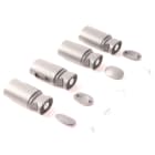 Thermor - pièce de rechange origine fabricant : kit fixations court gris ardoise