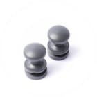 Thermor - pièce de rechange origine fabricant : patere x2 gris ardoise