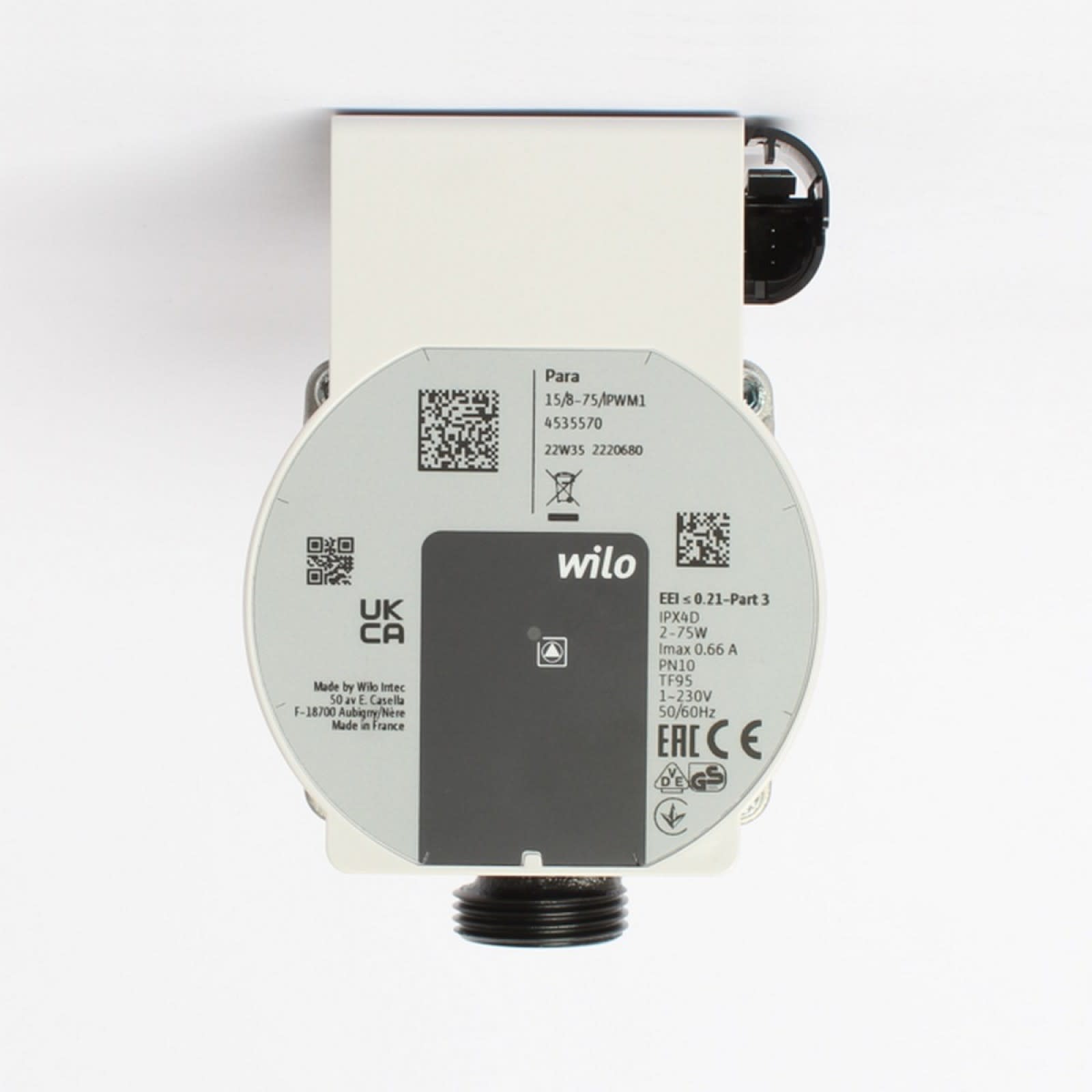 Thermor - pièce de rechange correspondant à un circulateur para 15-130/8-75/ipwm1-6