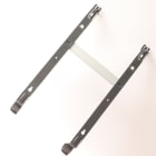 Thermor - pièce de rechange origine fabricant : support mural 750-1000w h 7016 + verrous