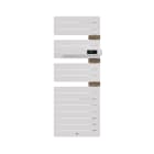 Thermor - Allure 4 Classique Matd 0750W Blanc Brillant/Chene