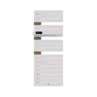 Thermor - Allure 4 Classique Matg 0750W Blanc Mat/Chene