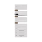 Thermor - ALLURE 4 Classique MATG 1750W Blanc Brillant/CHENE
