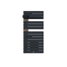 Thermor - Allure 4 Classique Matg 1500W Ardoise/Chene
