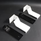 Thermor - pièce de rechange origine fabricant : kit support mural g. blanc