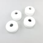 Thermor - pièce de rechange origine fabricant : cache fixation murale x4 blc