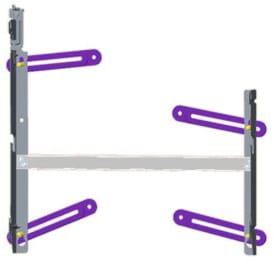 Thermor - Accessoire Ingénio fixation universelle pour convecteurs