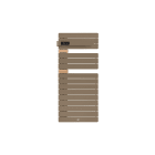 Thermor - Allure 3 mat à gauche 0500W brun sable/chêne
