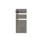 Thermor - Allure 3 mat à gauche 0500W gris roche/chêne