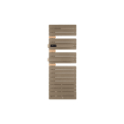 Thermor - Allure 3 mat à gauche avec soufflerie 1750W brun sable/chêne