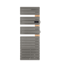 Thermor - Allure 3 virtuose mat à gauche avec soufflerie 1750W gris roche/chêne
