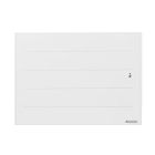 Thermor - Radiateur Chaleur douce Ovation 3 horizontal blanc 1250W