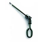 Nice - Oeillet avec articulation 45°, tige 6 pans de 7