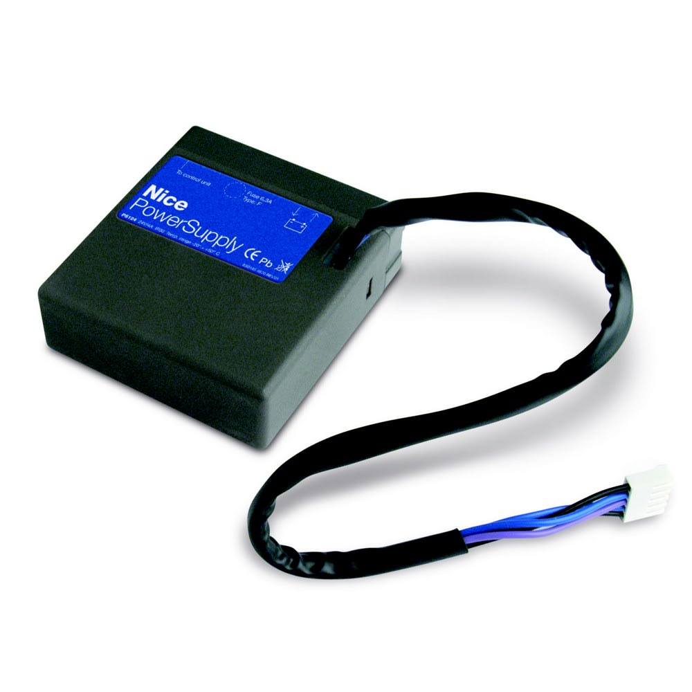 Nice - Moteur coulissant irrev 24Vcc, logique de commande