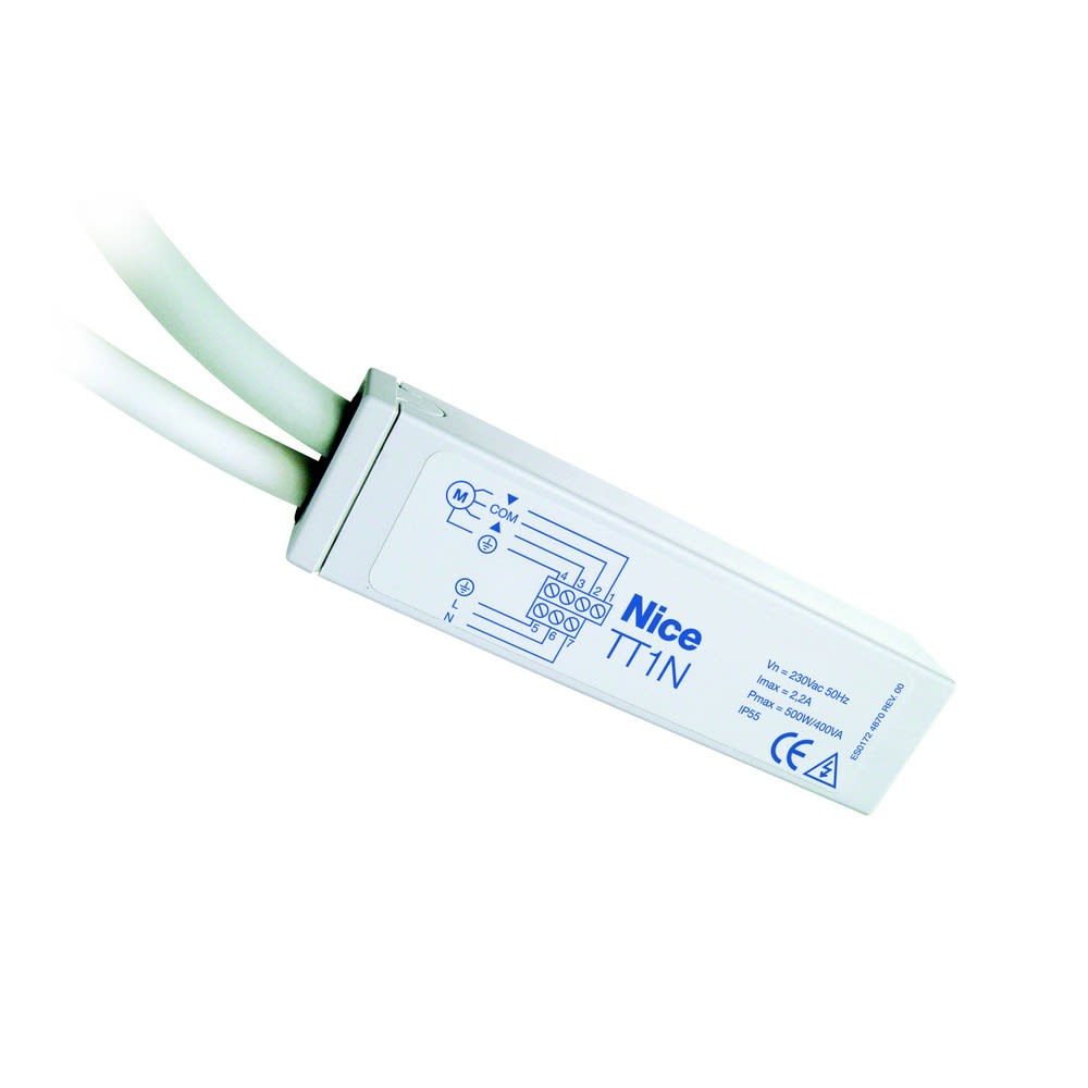 Nice - Récepteur externe pour la commande d'un BSO 230Vca