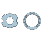 Nice - Adaptation Era M profilé ZF64, roue + couronne