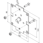 Nice - support E LH pour joue à empreinte 100x100