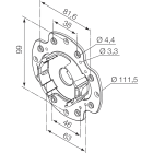 Nice - Support plastique pour flanc Zurflüh Feller (ZF)