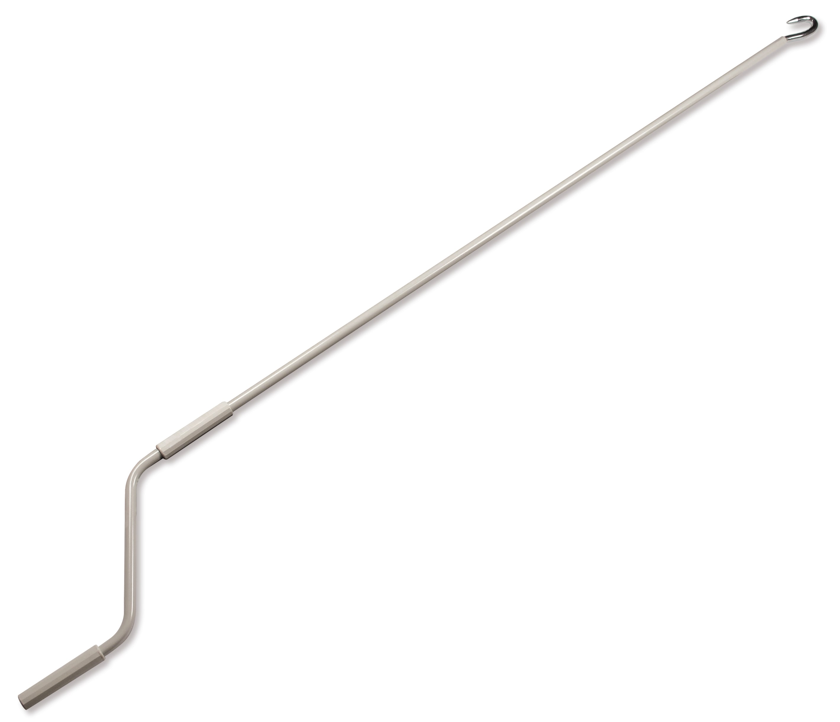 Nice - Manivelle avec crochet 1500mm, Grise RAL 7035