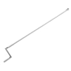 Nice - Manivelle crochet à poignée articulé,1500mm,blanc