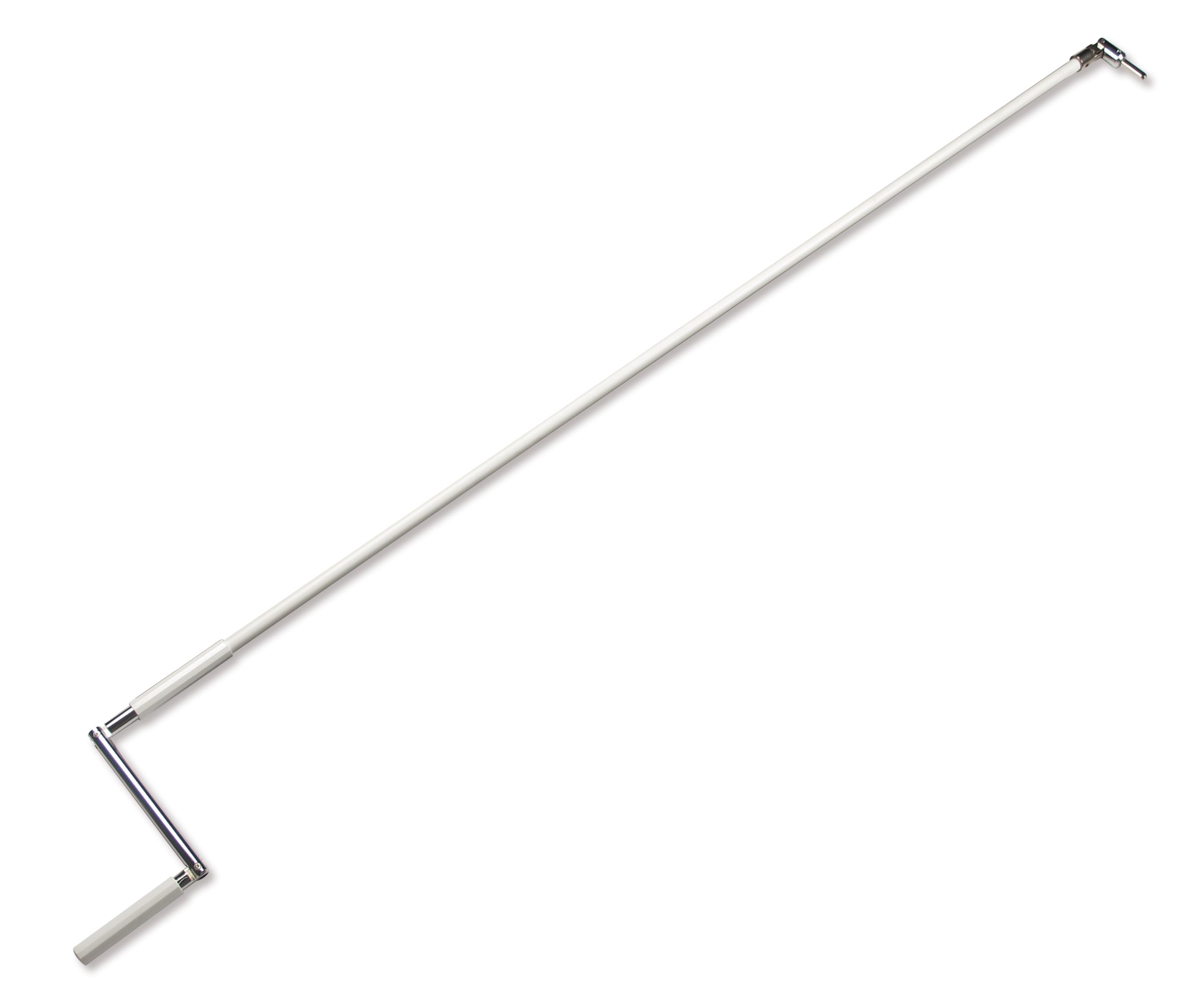 Nice - Manivelle articulation invisible, L=1500 mm, blanc