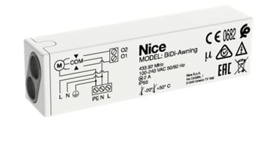 Nice - Module bidirectionnel pour stores extérieurs