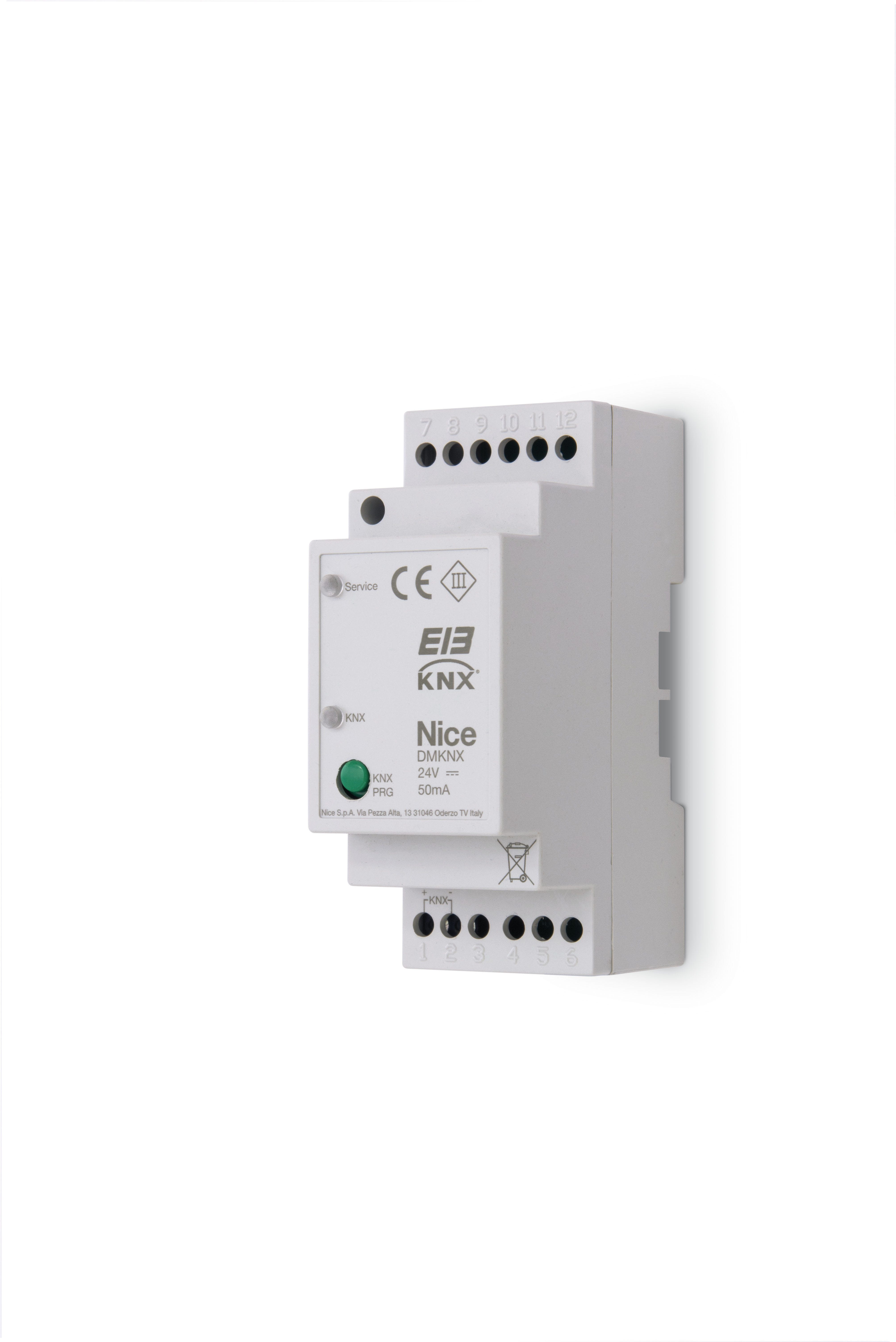 Nice - Module DIN pour la gestion de systèmes fonctionnant sur Bus KNX