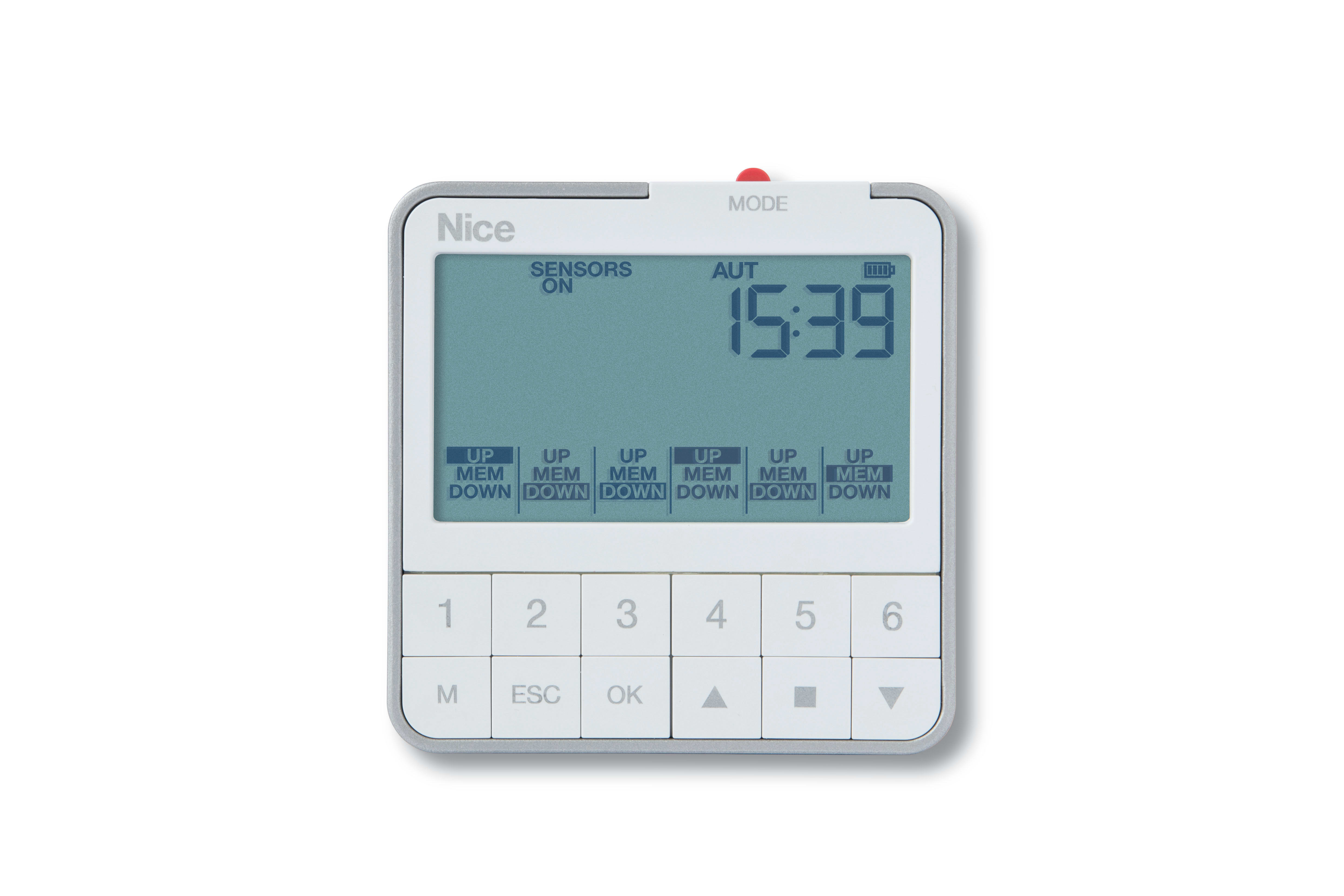 Nice - Programmateur horaire radio, mural avec écran,1 groupe