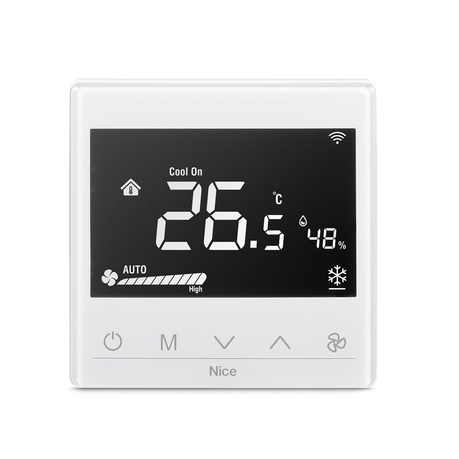 Nice - Thermostat connecté pour la gestion des ventilo-convecteurs à 2 tuyaux