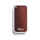 Nice - Emetteur 2 canaux, 433,92 MHz, couleur rouge
