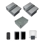 Nice - Kit HI SPEED pour portail battant jusqu'à 4 m par vantail