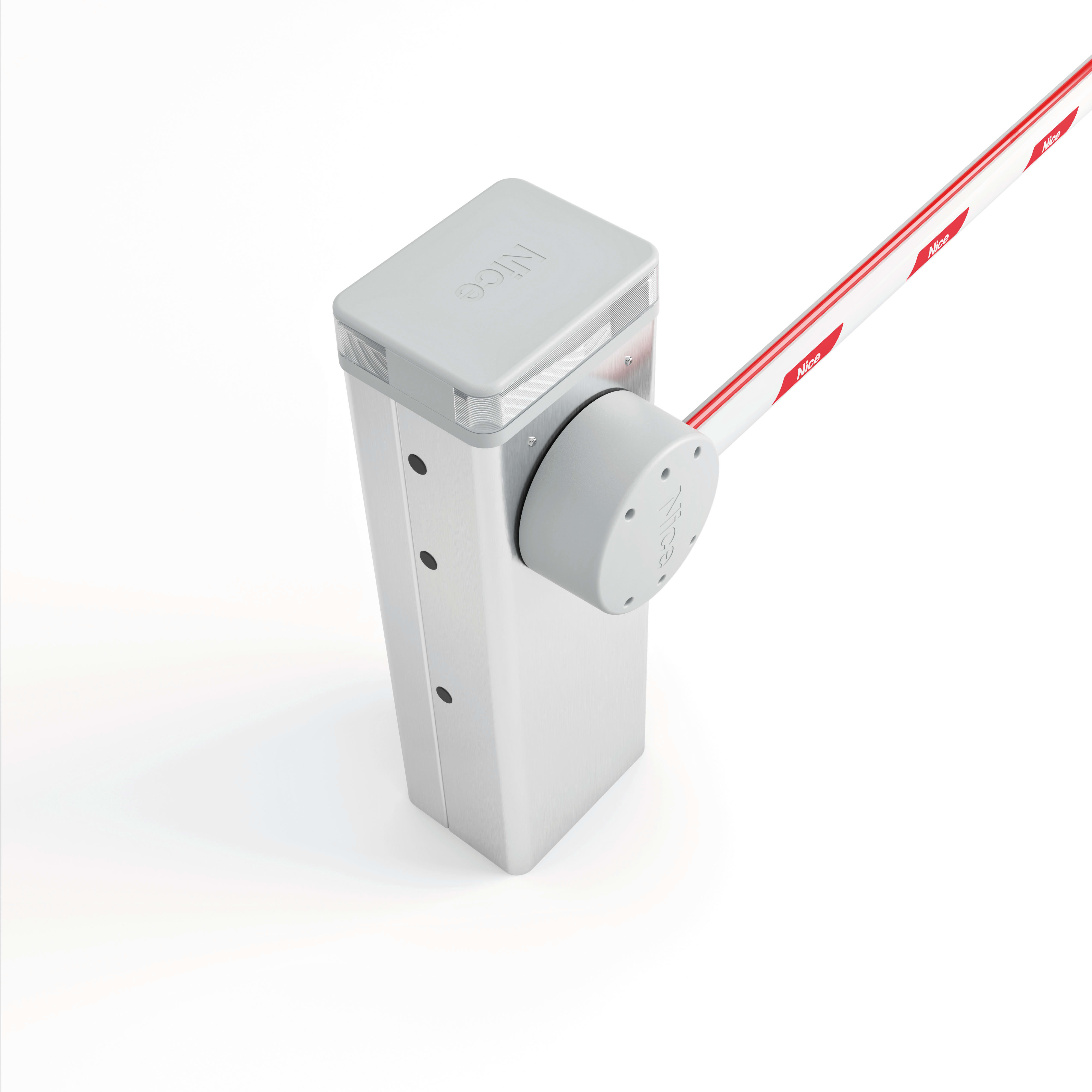 Nice - Barrière levante pour lisses de 3 m (finition inox)