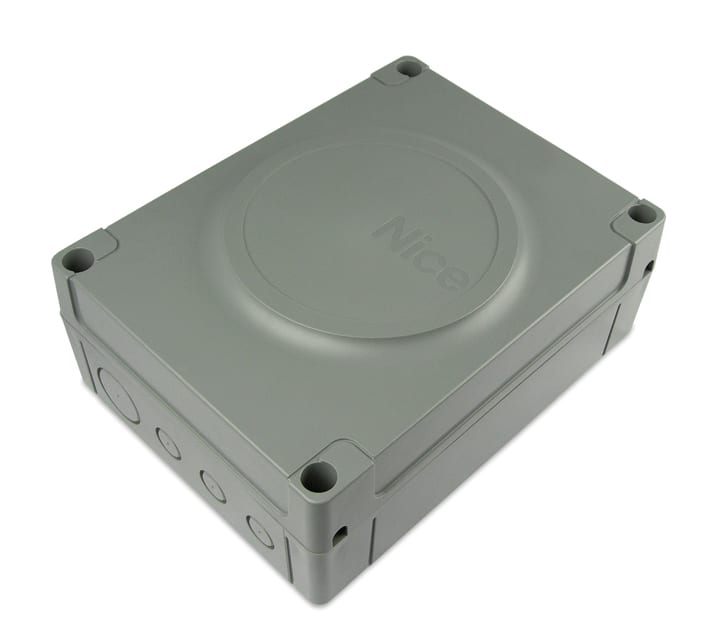 Nice - Centrale pour 1 ou 2 moteurs, 24 Vcc. Comp Solemyo