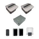 Nice - Kit HI SPEED pour portail battant jusqu'à 3 m par vantail