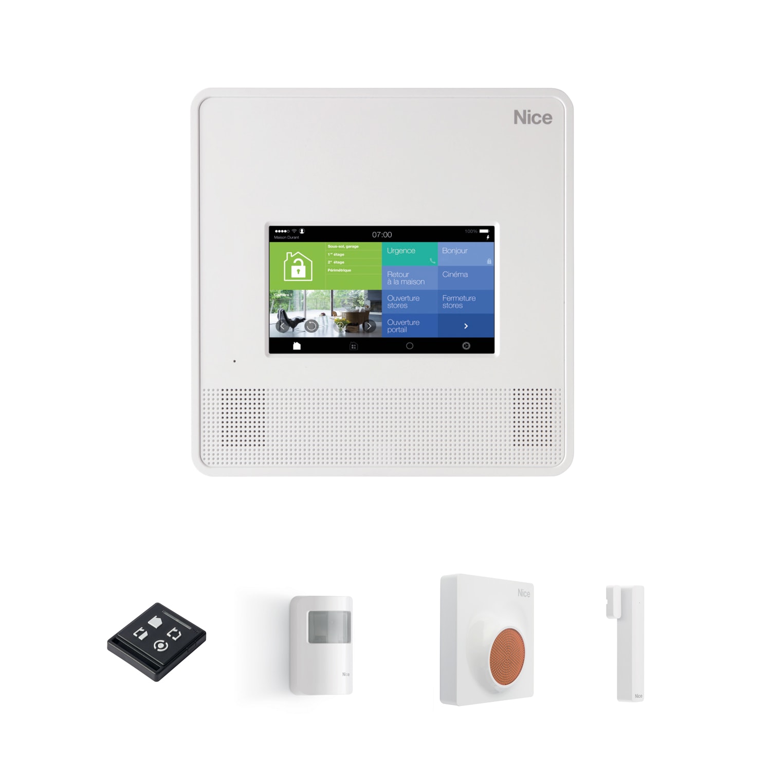 Nice - Kit alarme MNCUTC (MyNice Kit 7001 Touch)