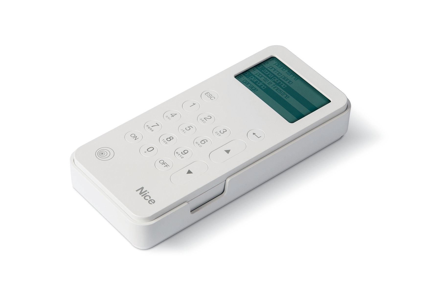 Nice - Clavier à code radio, lecteur de badge intégré