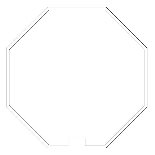 Nice - Adaptation Era L octogonal 70x1.5