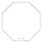 Nice - Adaptation Era L octogonal 70x1.5