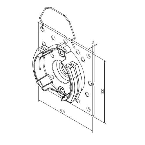 Nice - Support Era L universel