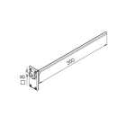 Nice - Articulation invisible, carré de 8, tige 6 pans 7