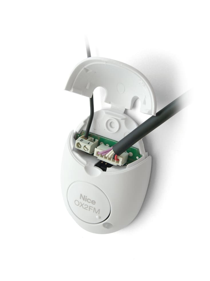 Nice - Récepteur 2 canaux, précablé, sans répétiteur