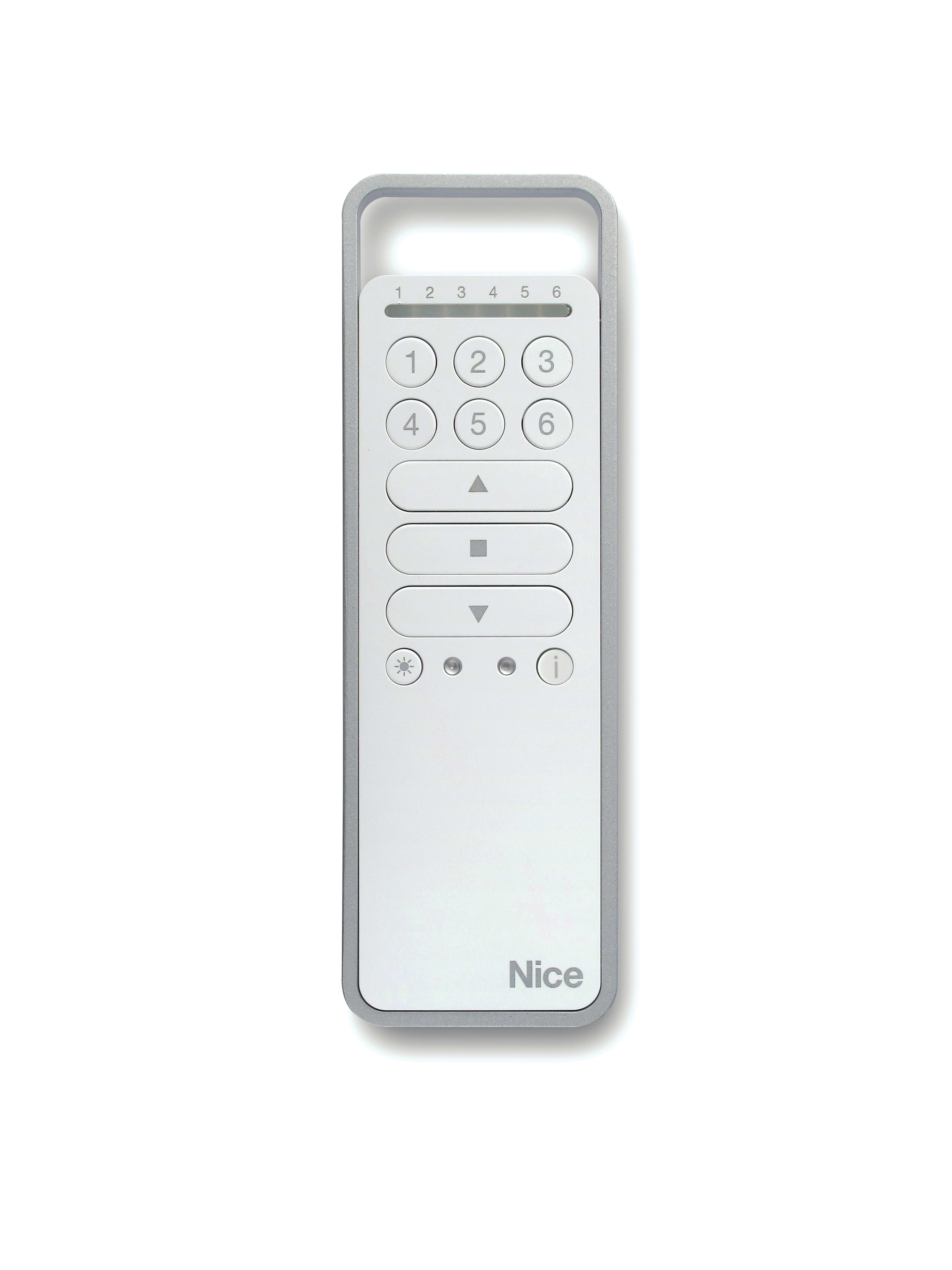 Nice - Emetteur Bidirectionnel ERA P 6 groupes + On/Off soleil + touche Info