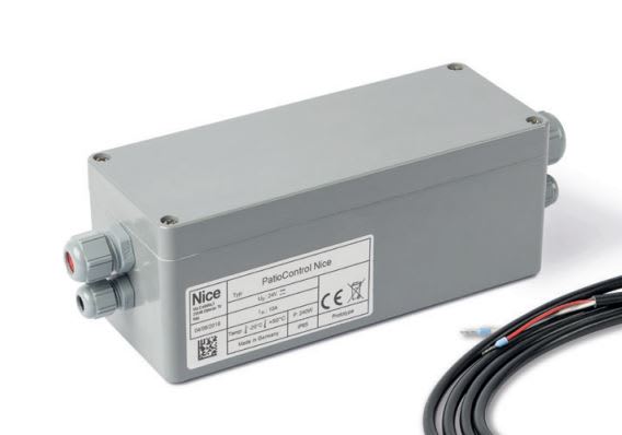 Nice - Centrale pour 1 ou 2 moteurs PATIO1515, 24Vdc
