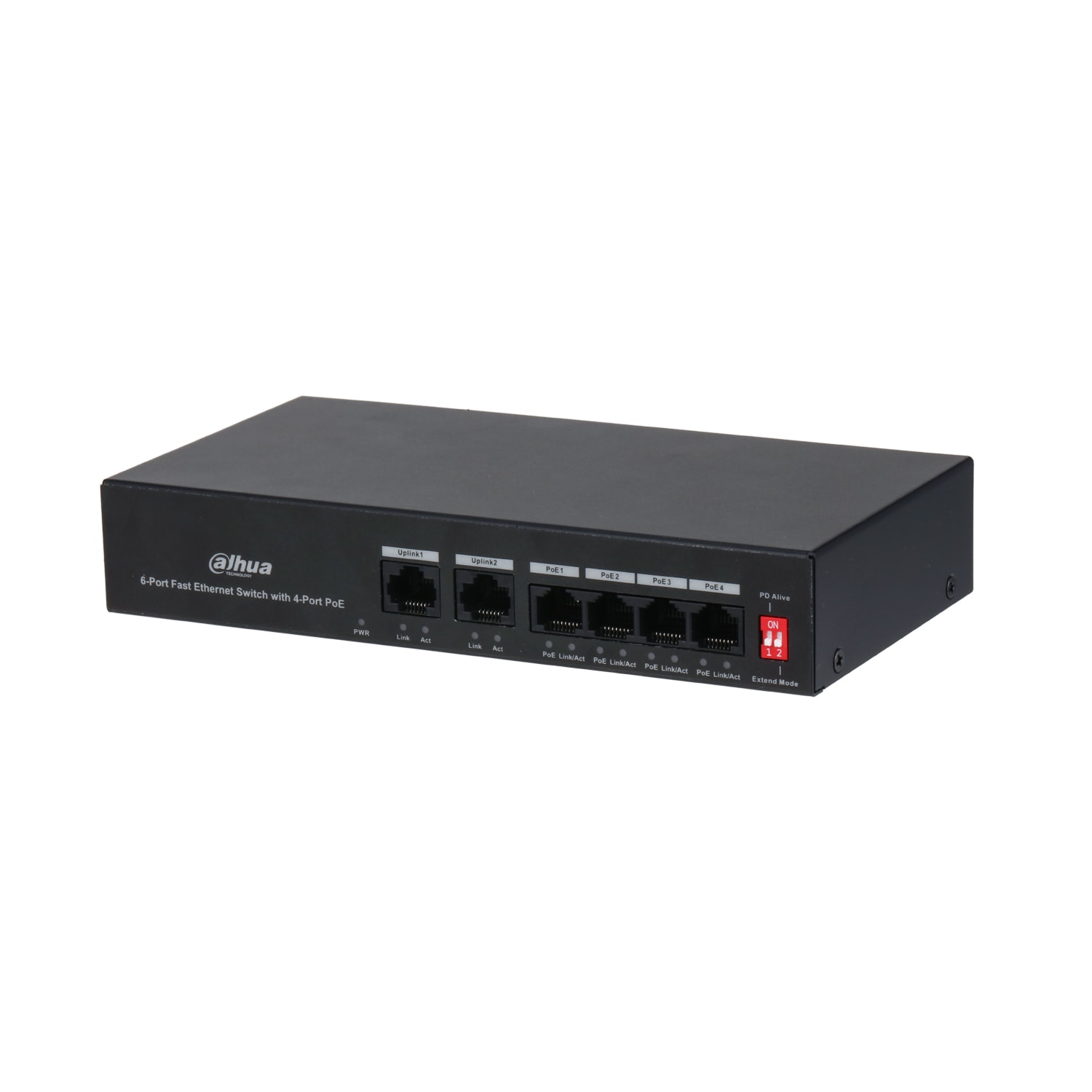 Nice - Switch à 6 ports avec 4 ports PoE (36 W)