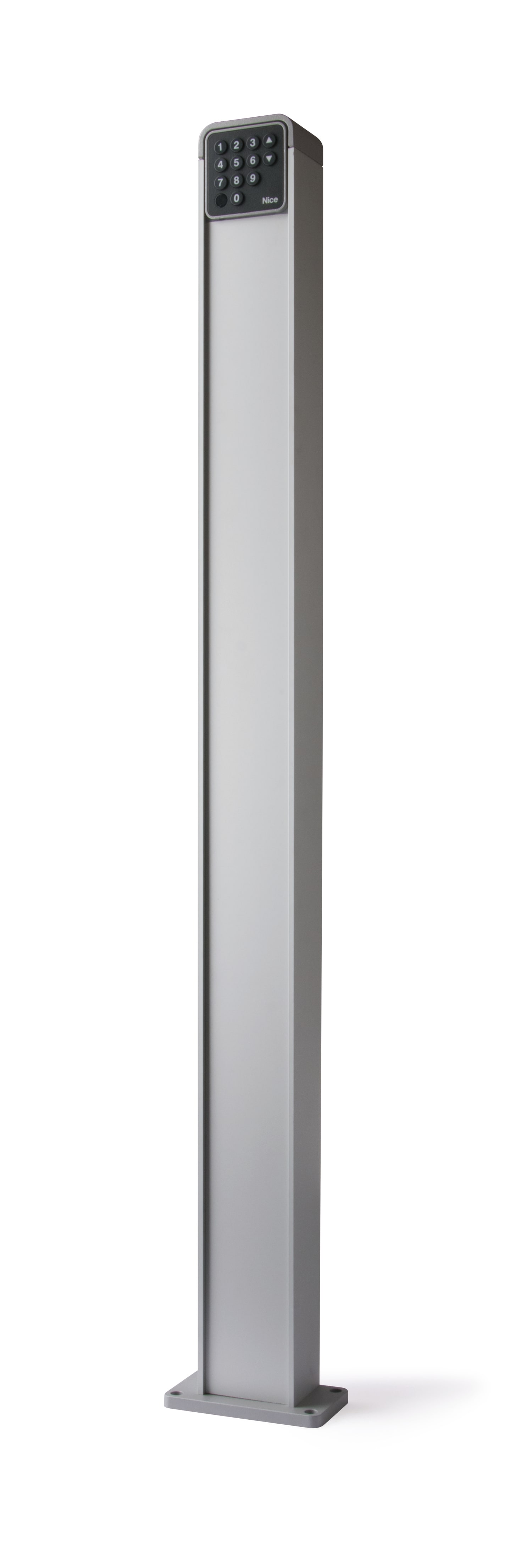Nice - Colonne aluminium avec logement pour 1 selecteur