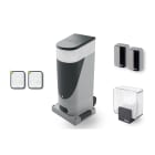 Nice - Kit portail coulissant technologie radio bidirectionnelle jusqu?à 400 kg et 6 m